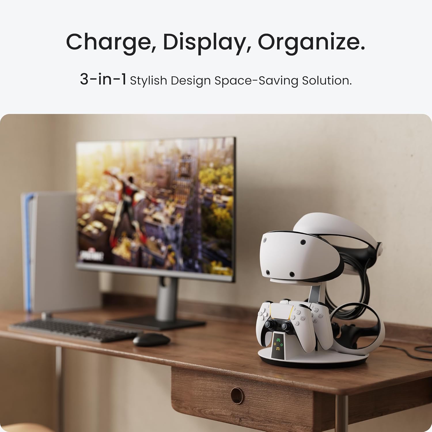 Detalle 2 de KIWI design D2 22.5W 3-in-1 Controller Charger