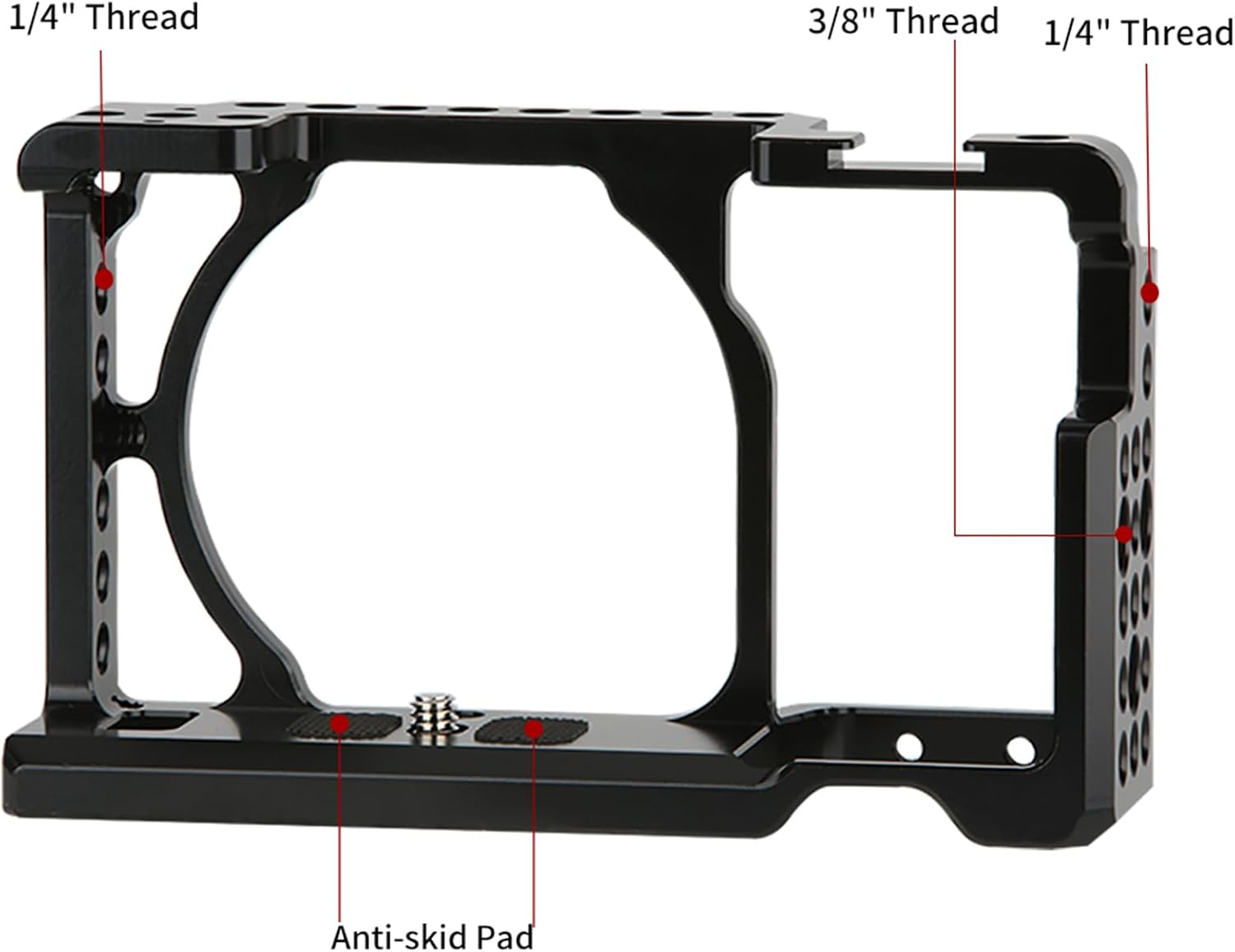 Thumbnail 5 de NICEYRIG Camera Cage for Sony A6100 1/4"