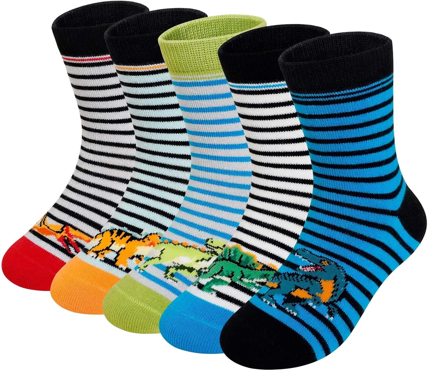 Detalle de PUTUO Calcetines Niño Divertidos 5 pares Algodón