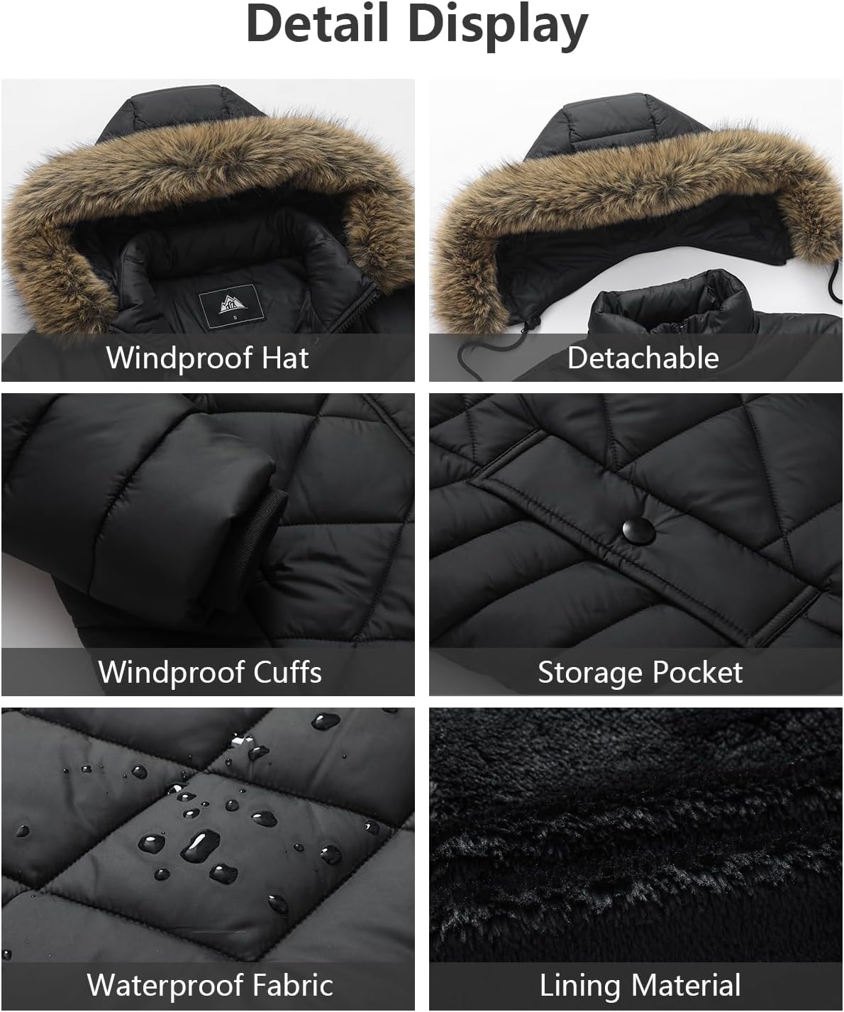 Thumbnail 4 de Long Warm Winter Coat