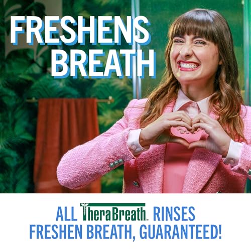 Thumbnail 6 de TheraBreath Fresh Breath Mouthwash, Icy Mint, Alcohol-Free – 2-Pack (16 Fl Oz each)