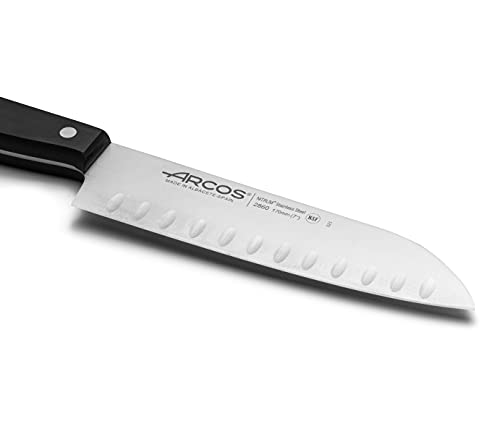 Detalle de Arcos Santoku 170mm - Cuchillo Inoxidable Ergonomico 🥢
