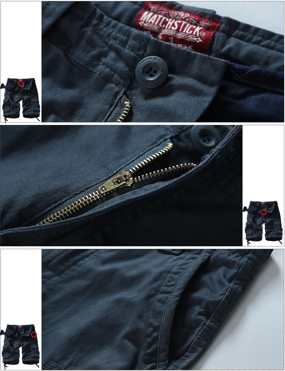 Thumbnail 4 de Match Men's Wild Cargo Shorts