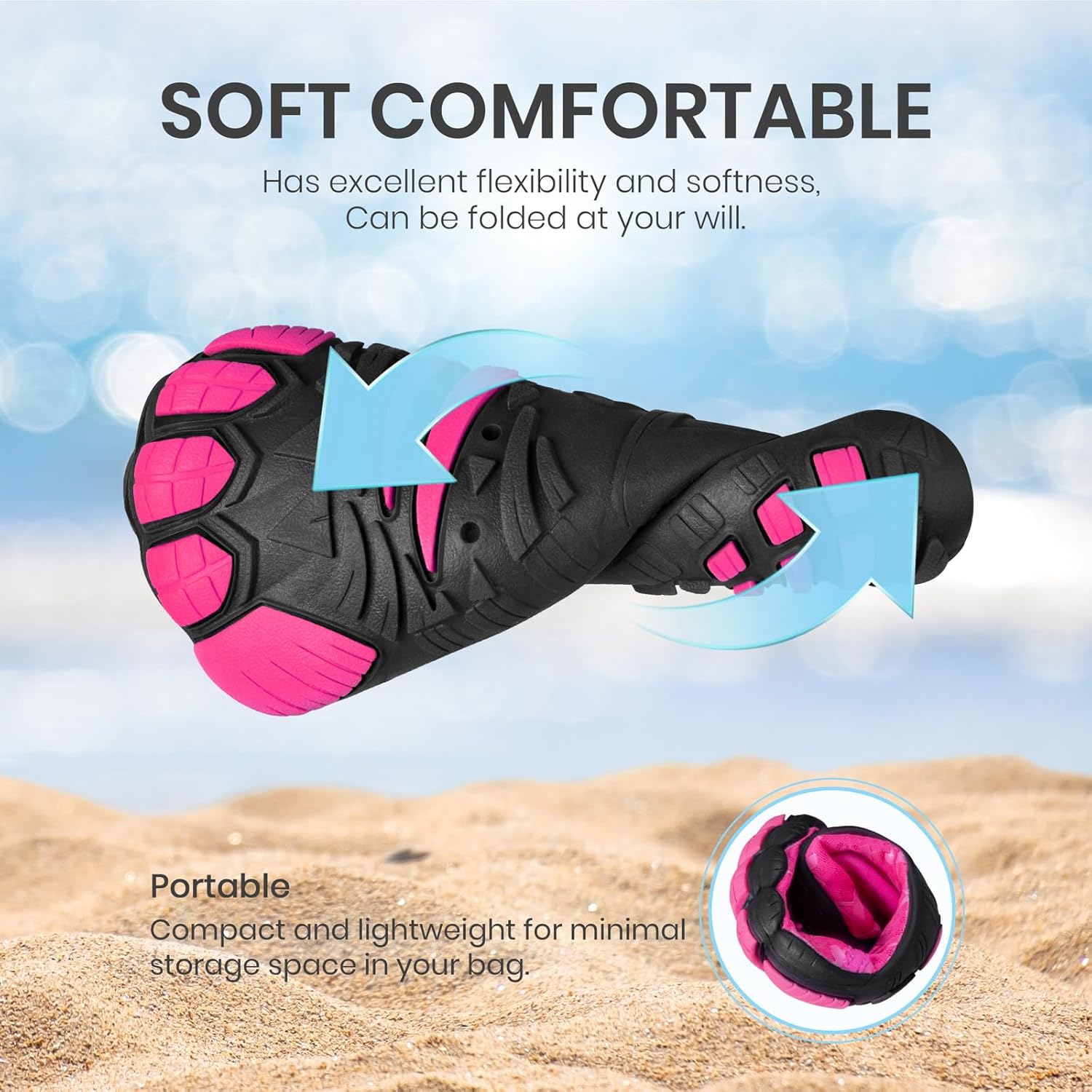 Thumbnail 3 de SEEKWAY Barefoot Water Shoes for Kids: Wide Toe Box, Quick-Dry Sand Shoes for Outdoors