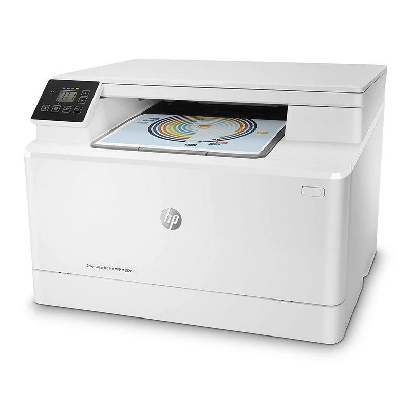 Detalle 2 de HP Color LaserJet Pro MFP M182n impresora multifunción