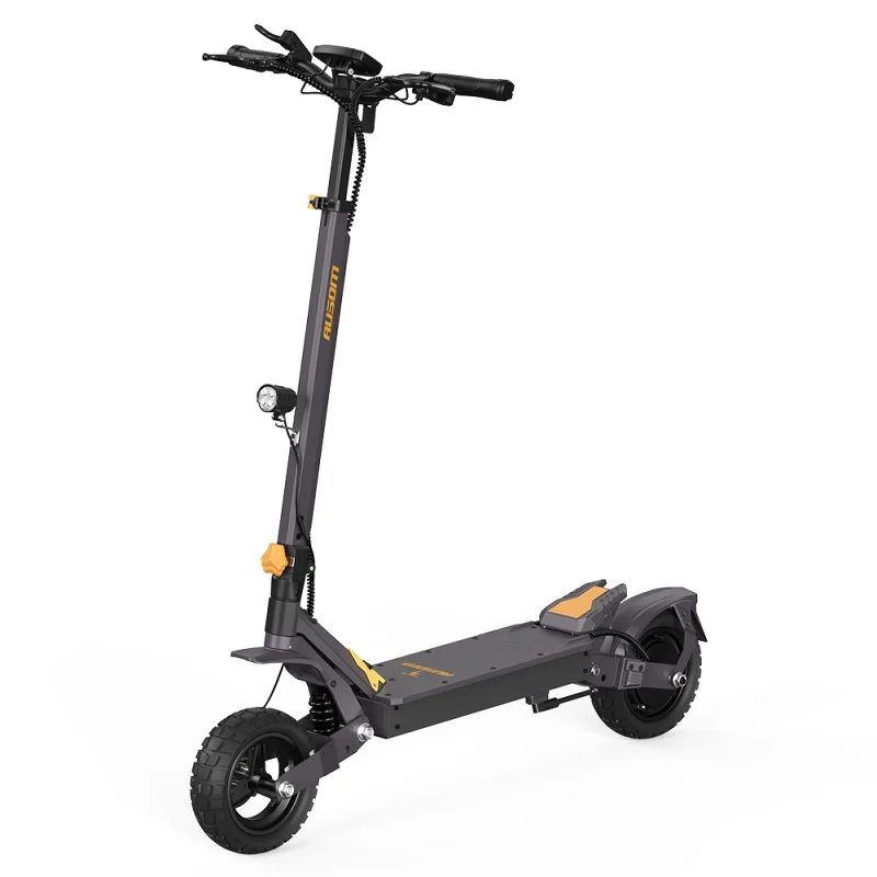 Detalle de Ausom L1 Patinete Eléctrico 800W 🚲 Negro y Amarillo