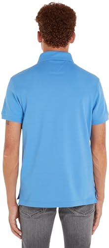 Detalle de Tommy Hilfiger Polo à manches courtes pour homme 1985 Regular Fit – Bleu (Blue Spell) – XL