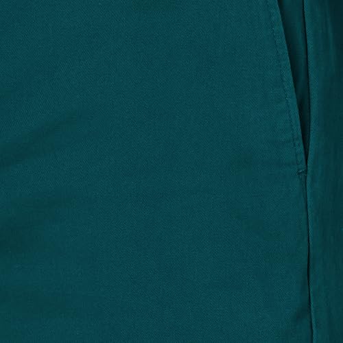 Detalle 2 de Amazon Essentials Pantalones Cortos Chinos de Corte Clásico para Hombre (Verde Oscuro, 29W, 23 cm de tiro)