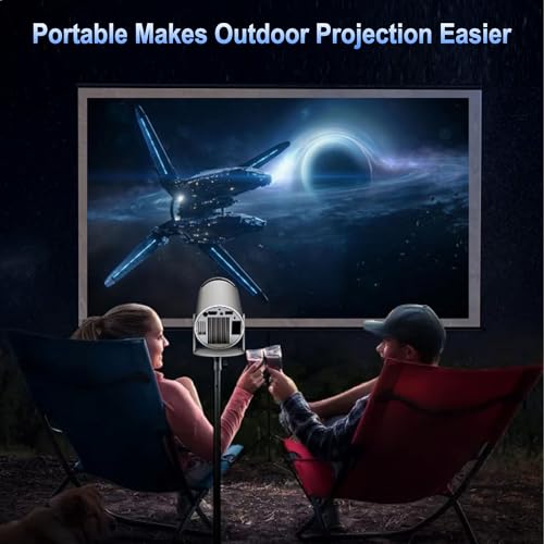 Thumbnail 8 de Thunrlge Mini Proyector 4K WiFi 6 BT5.2: Proyector portátil con Android 11, Netflix y corrección Keystone automática