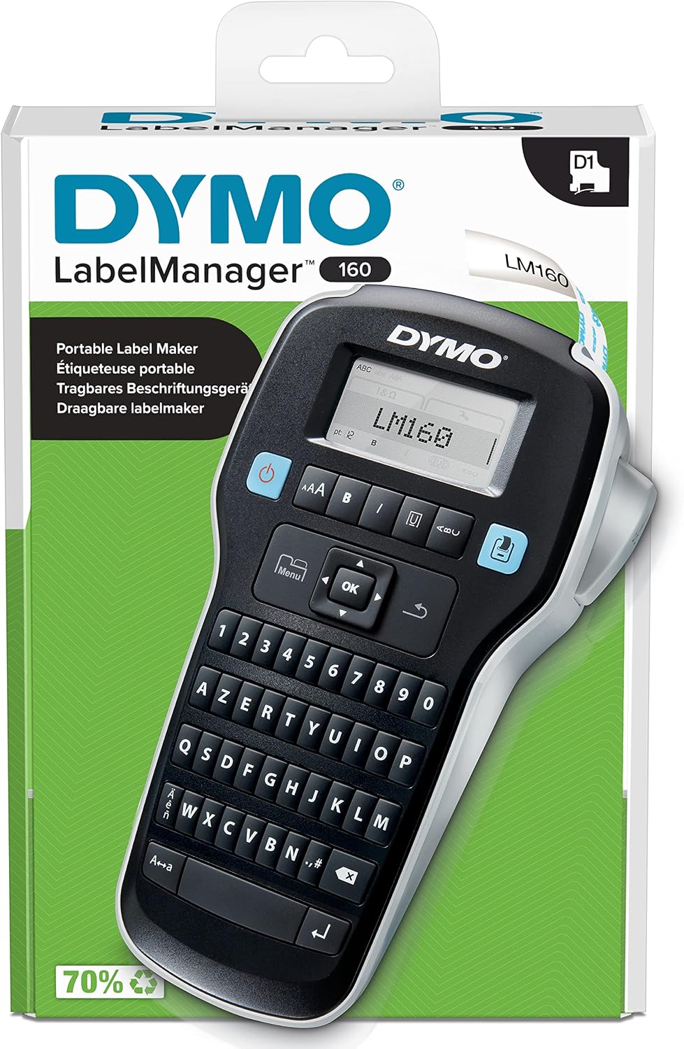 Detalle de Dymo DY LABELMANAGER 160 Stampante AZY Box EU