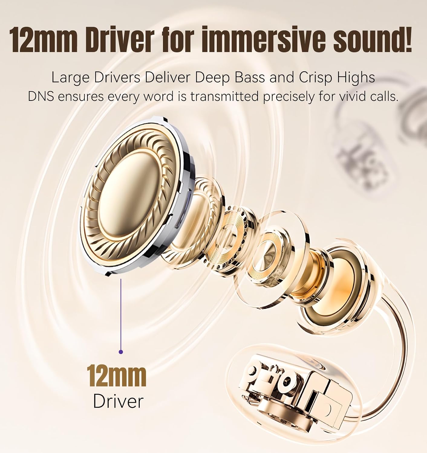 Thumbnail 4 de King Lucky i121 Open Ear Bluetooth 5.4 50H