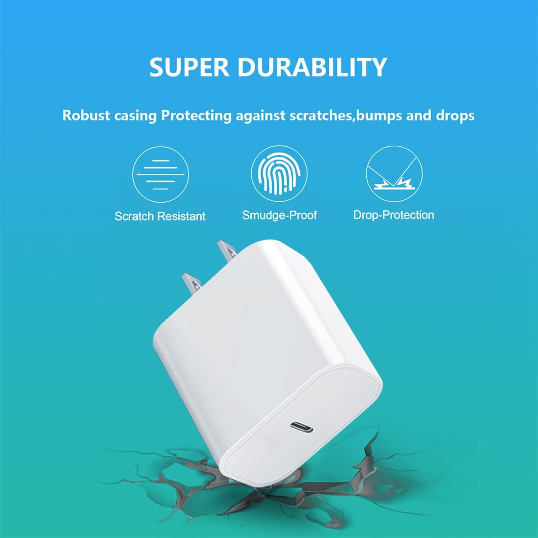 Thumbnail 4 de Fast USB-C Charger Block 20W USB-C Power Adapter 📱