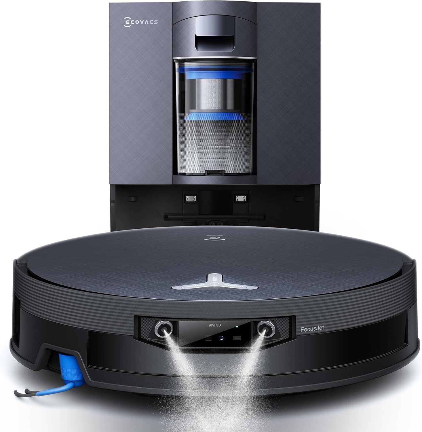 ECOVACS DEEBOT X12 OmniCyclone Robot Aspirapolvere e Lavapavimenti con FocusJet, BLAST e 22.000 Pa