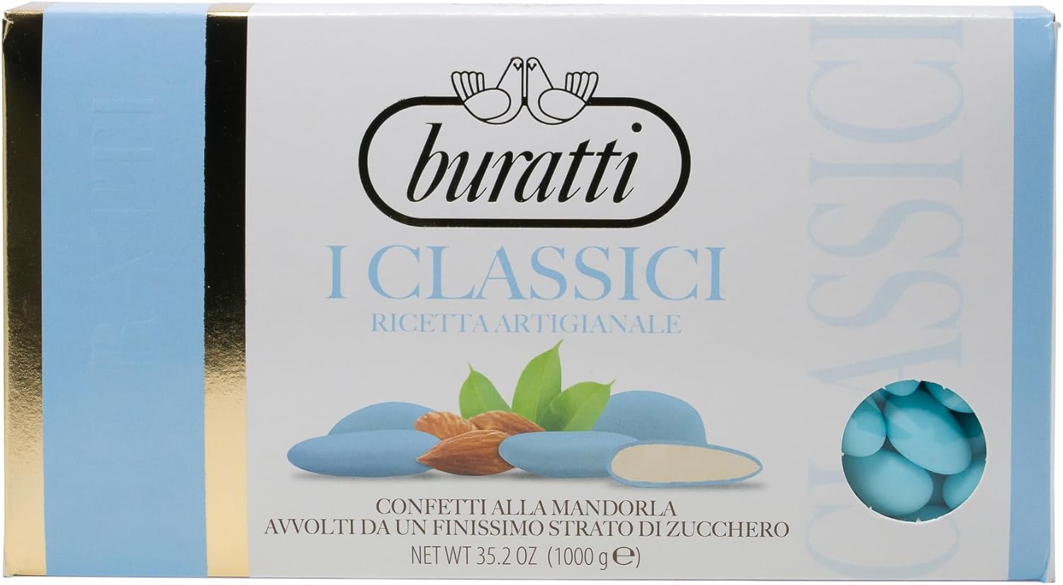 Thumbnail 3 de Buratti Confetti Almendras Azul Claro 1000 g