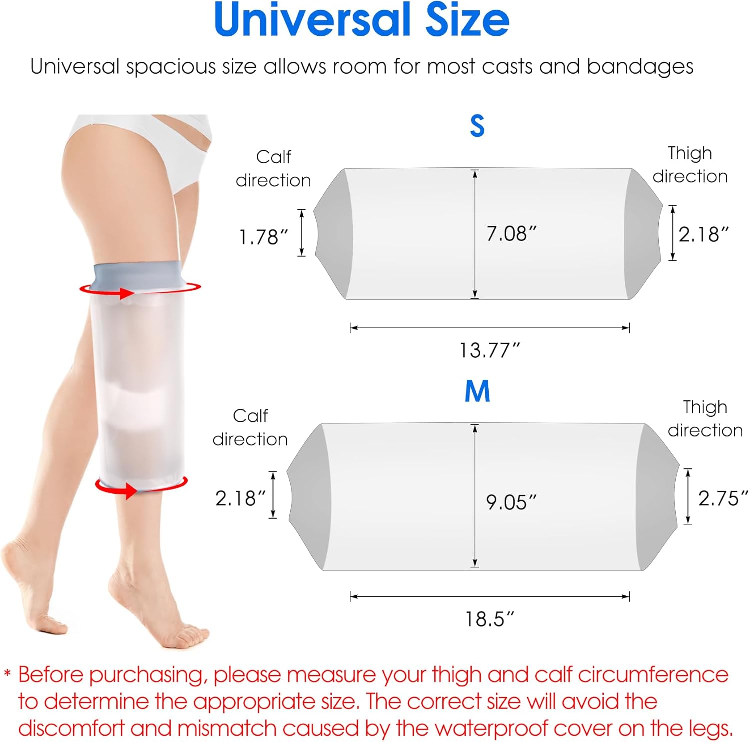 Thumbnail 1 de COMFYTHERA Knee Cast Cover
