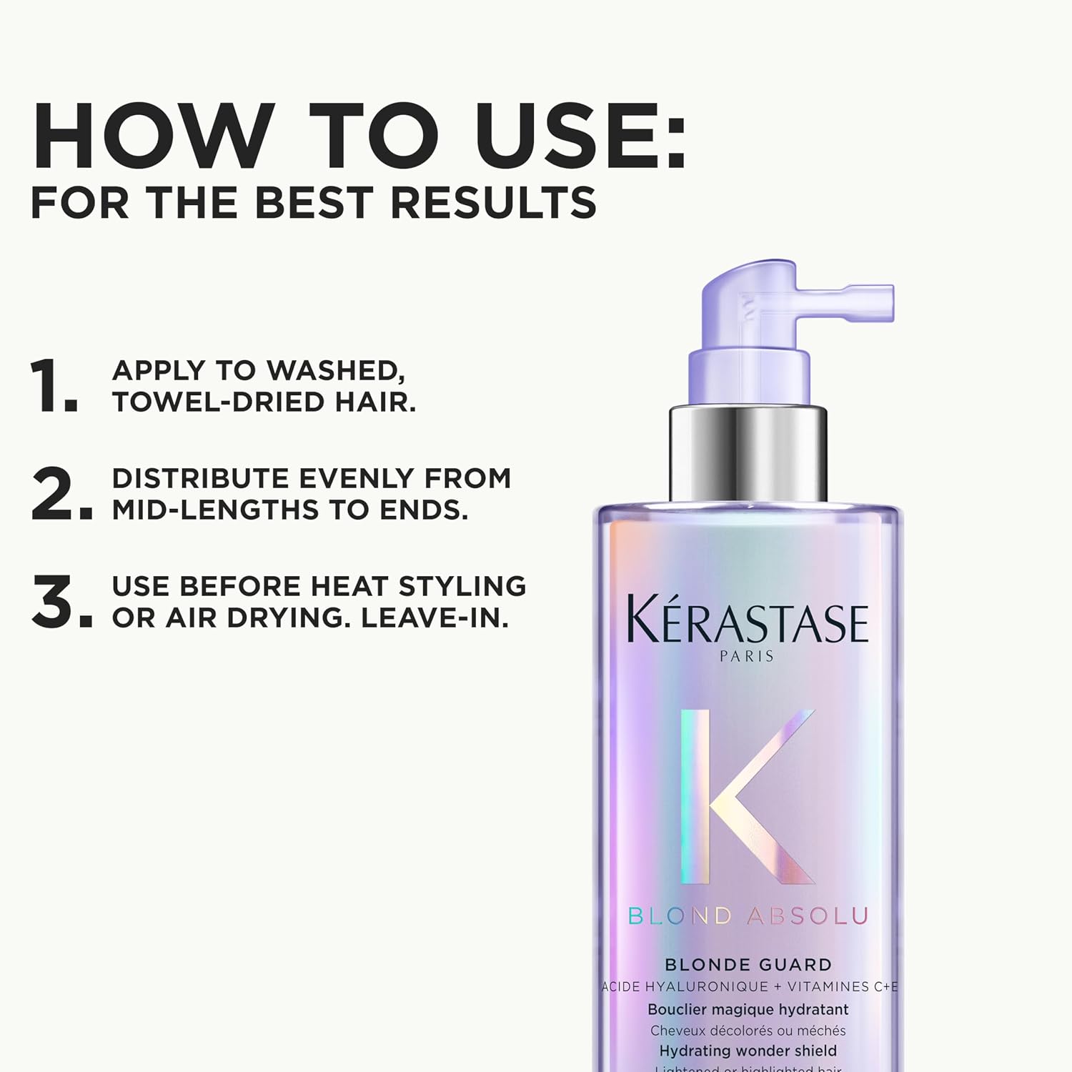 Detalle de K Blond Guard 45ML VD50 – trattamento colore e protezione per capelli