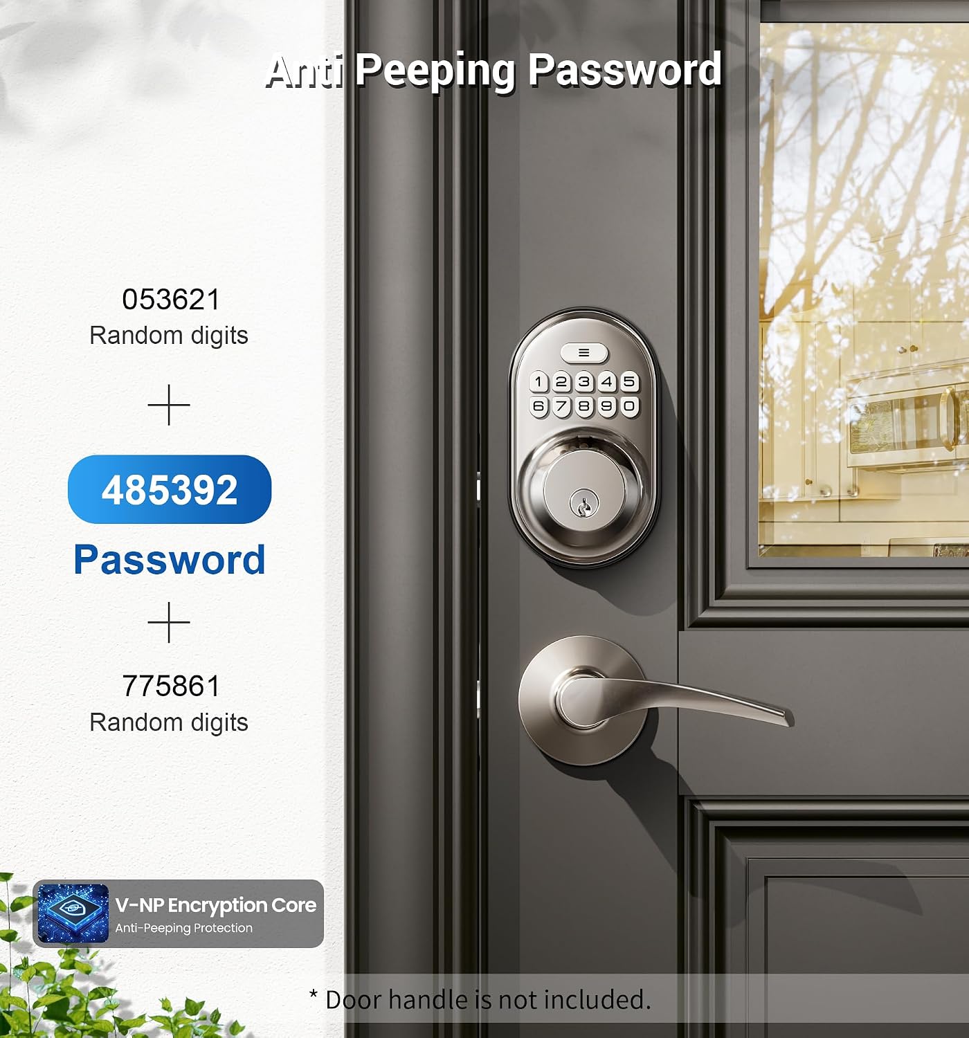 Detalle de Veise Keypad Deadbolt RZ-A