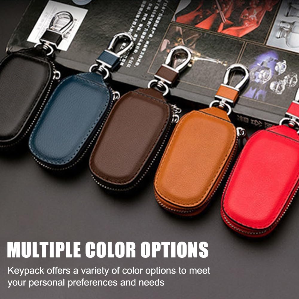 Thumbnail 6 de MiOYOOW Large Capacity Car Key Case Holder