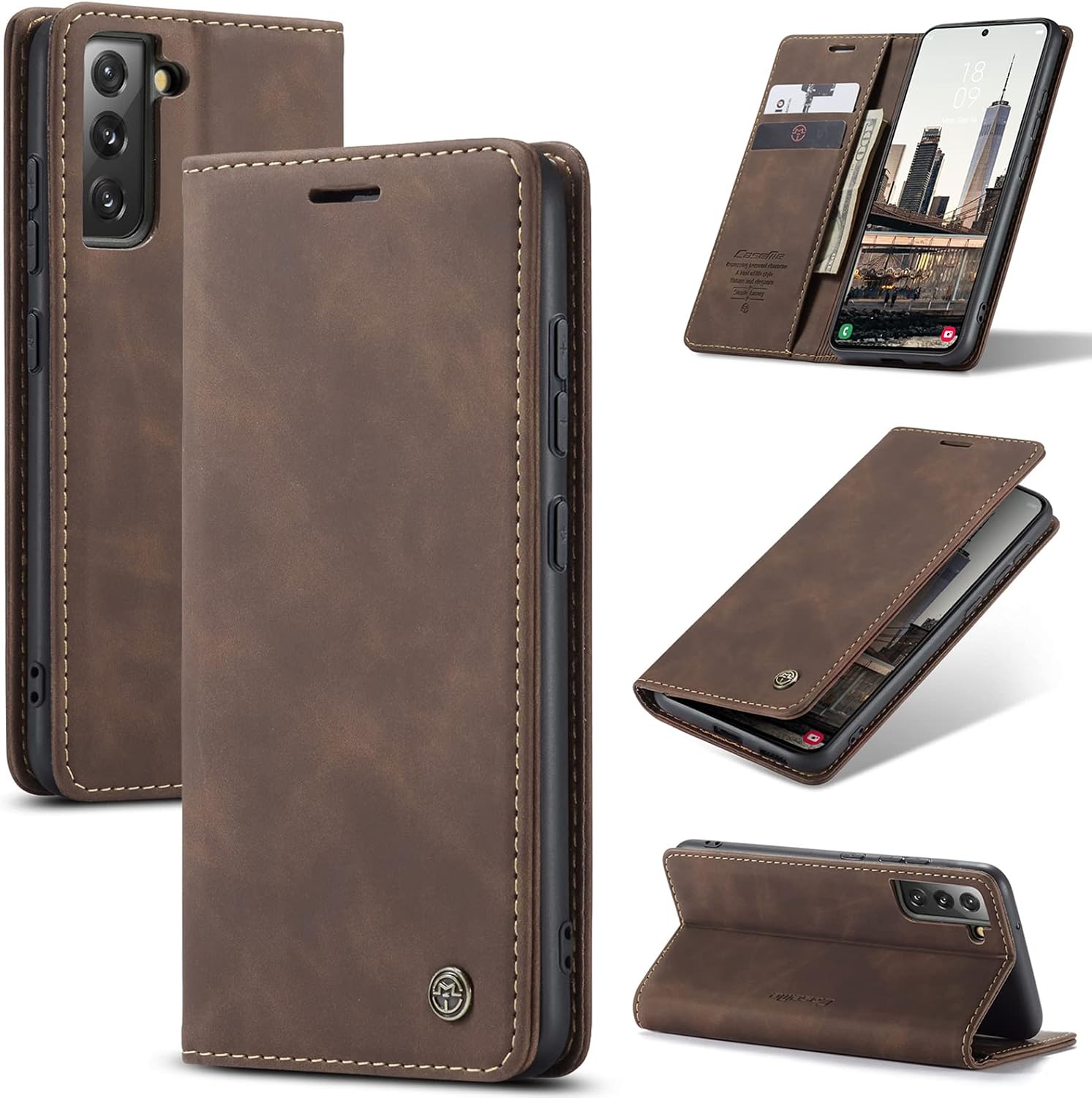Detalle de Handyhülle für Galaxy S22 Plus, Klappcase