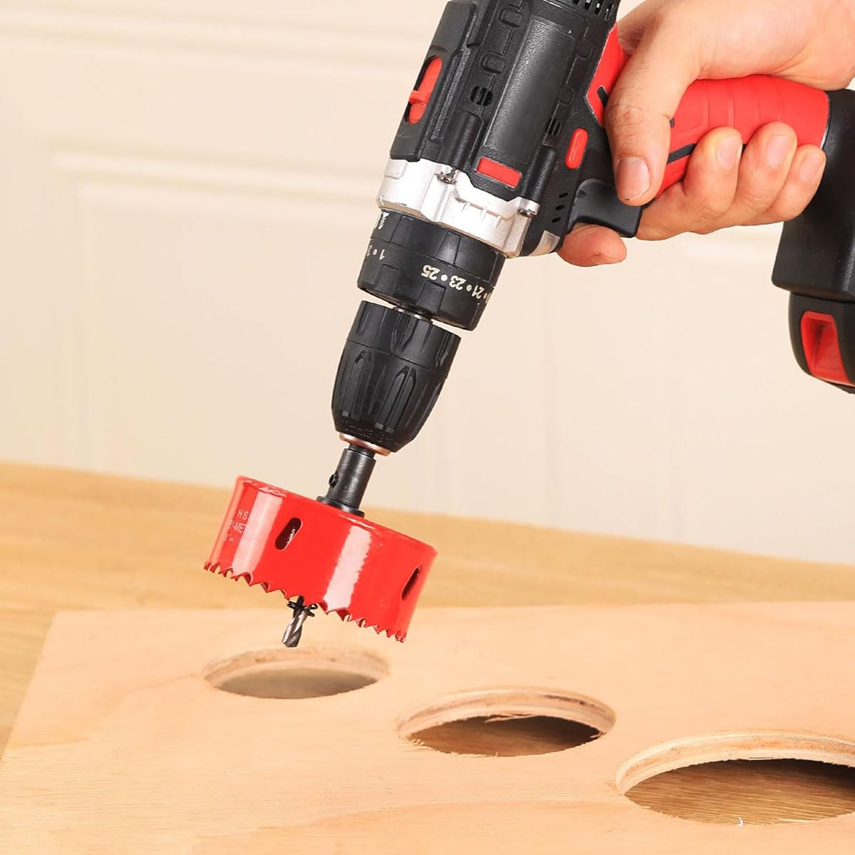 Thumbnail 2 de GARHWAL Bi-Metal Hole Saws 120mm – Fast Cut Wood/Metal Cutter