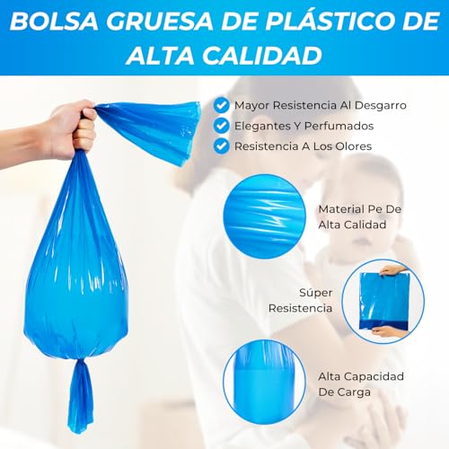 Detalle de My Happy Nappy: Recambios compatibles para Tommee Tippee Twist & Click, Sangenic y más (16 unidades, 4,5 m)