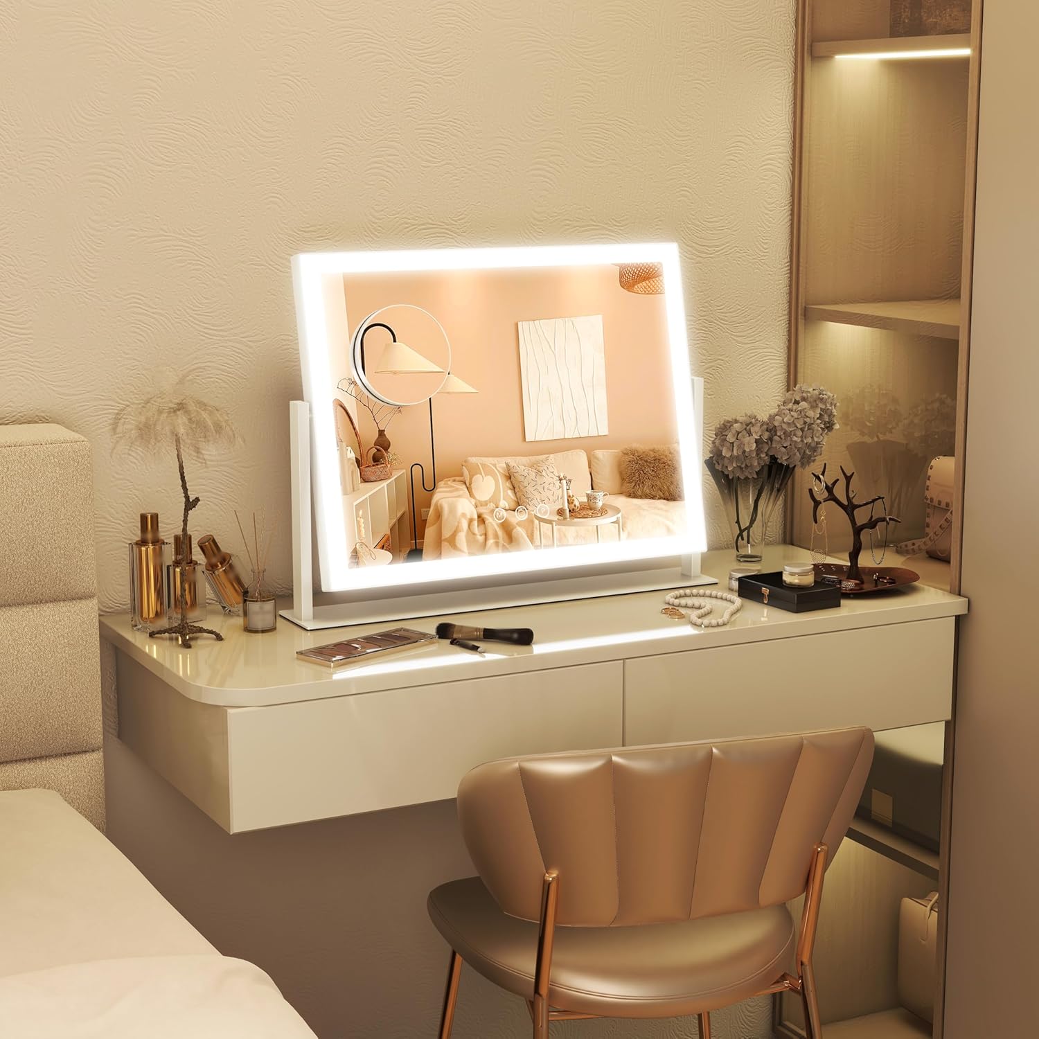 Thumbnail 5 de FENNIO Vanity Mirror 13x17 Makeup Mirror