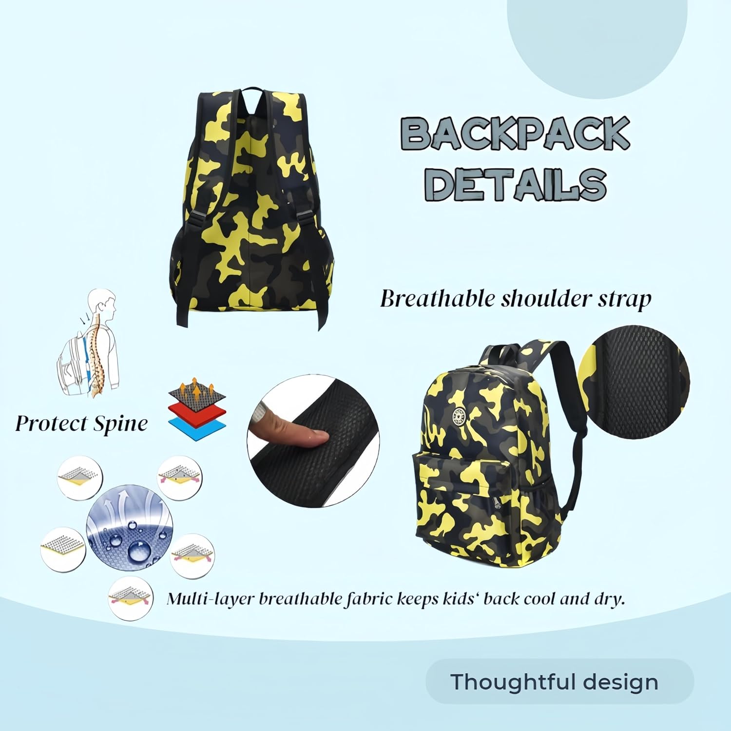 Thumbnail 4 de VIDOSCLA Camo Backpacks 30cm