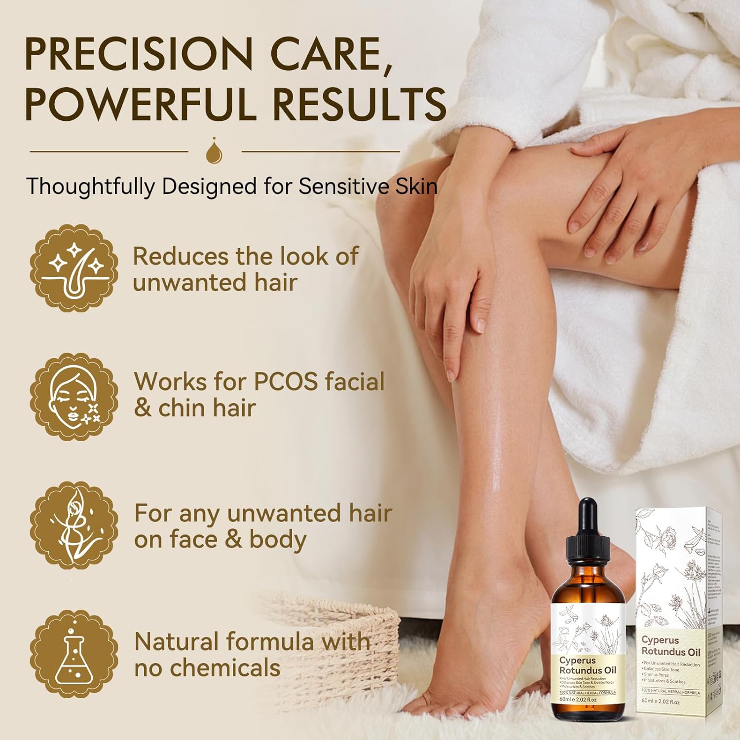 Thumbnail 3 de Cyperus Rotundus Oil for Hair Reduction