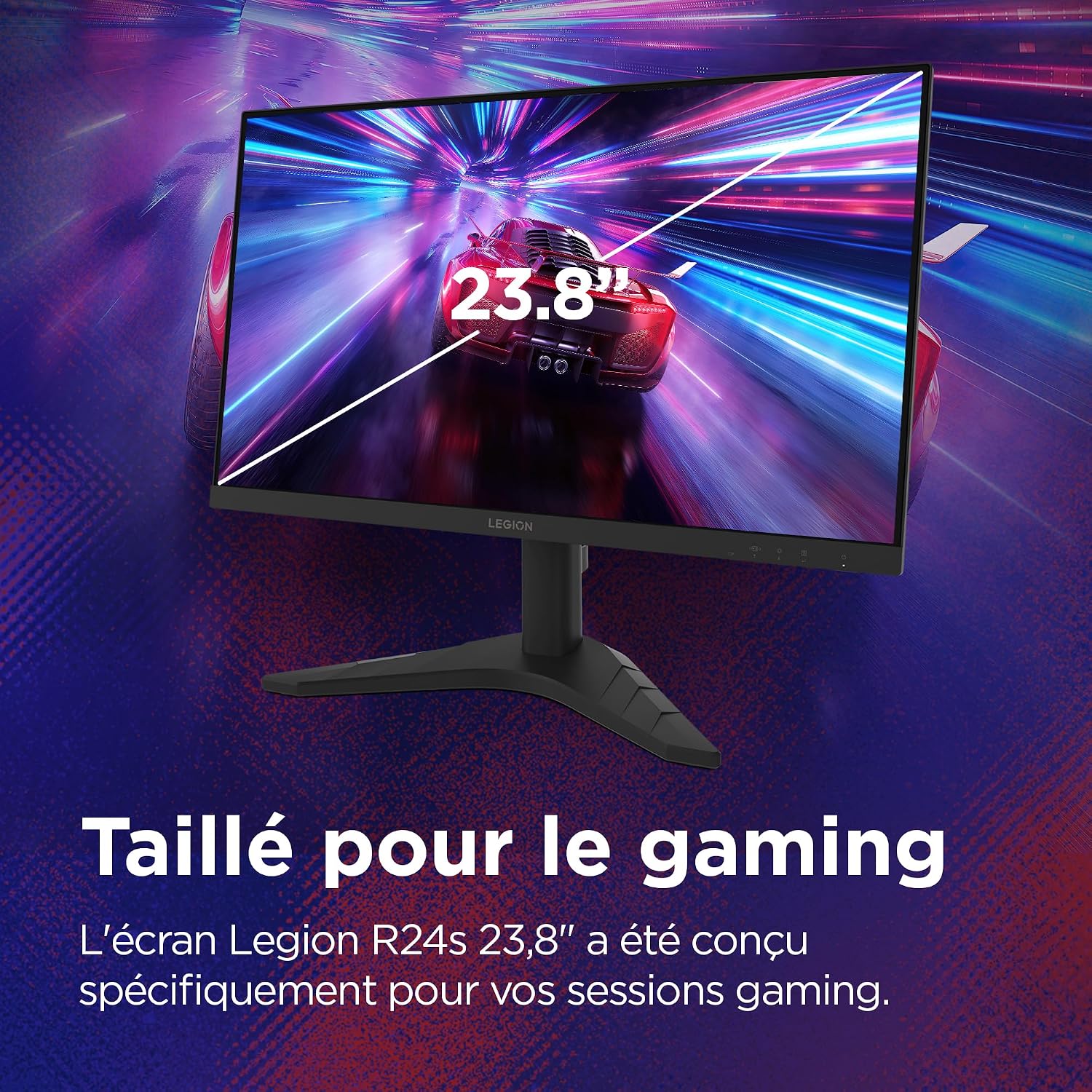 Detalle de Lenovo Legion R24s 23,8 pouces écran gaming