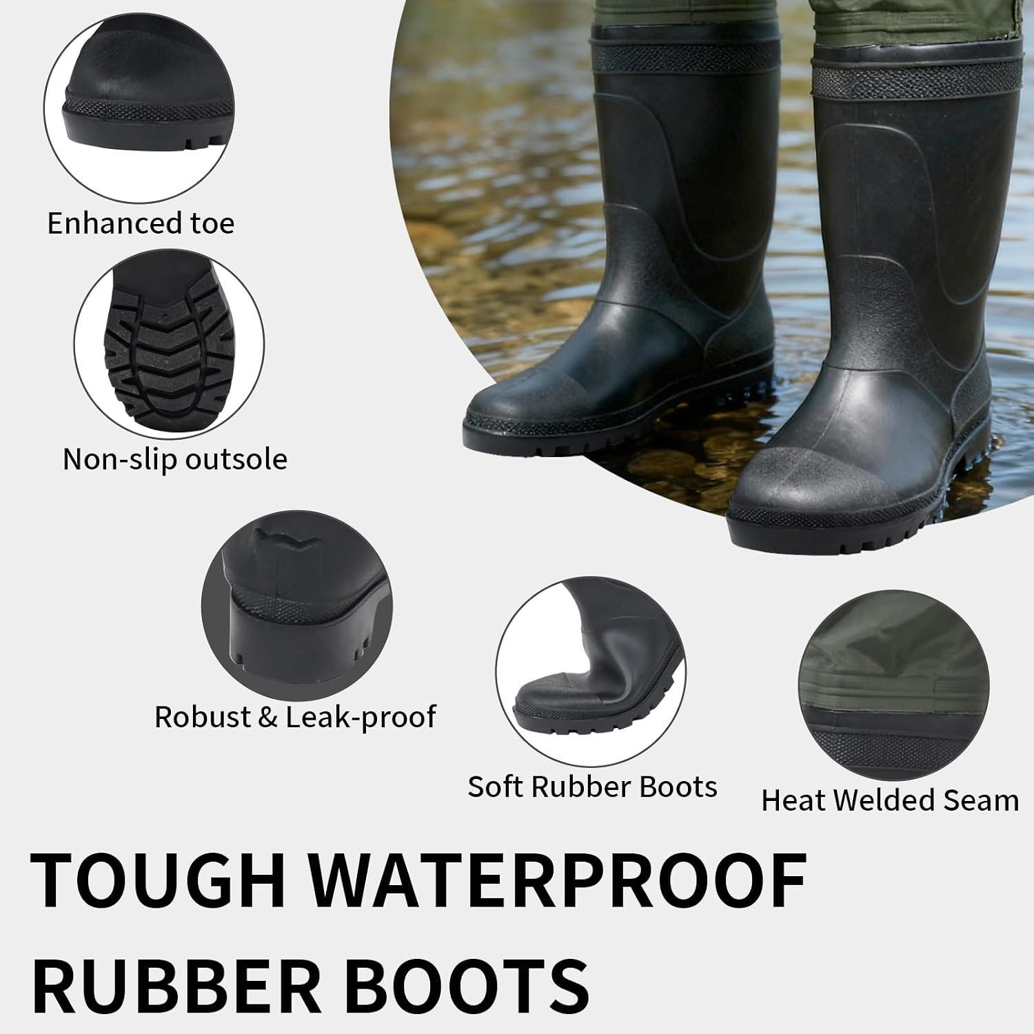 Detalle de DikaSun Chest Waders M10/W12