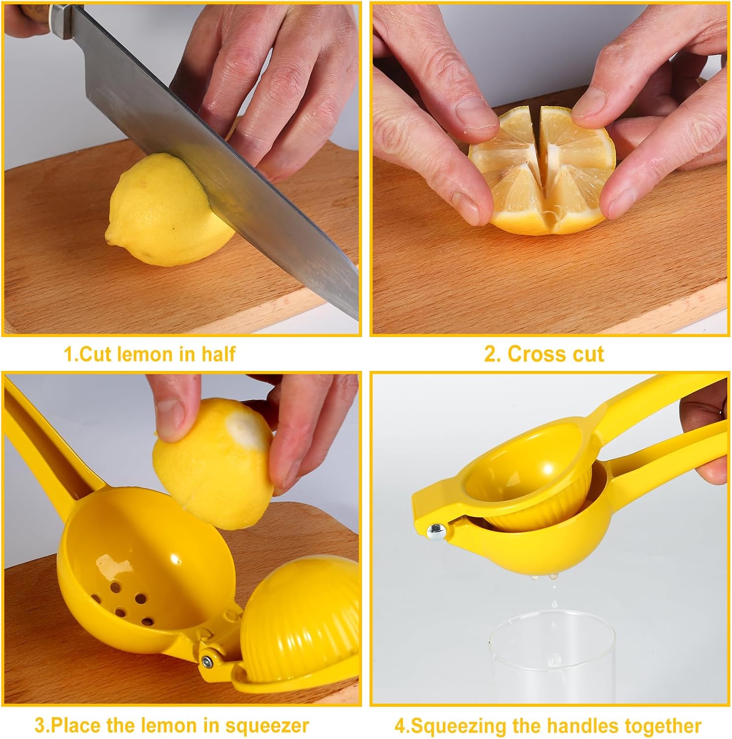 Thumbnail 6 de TEZZ Manual Citrus Juicer, Aluminum Alloy