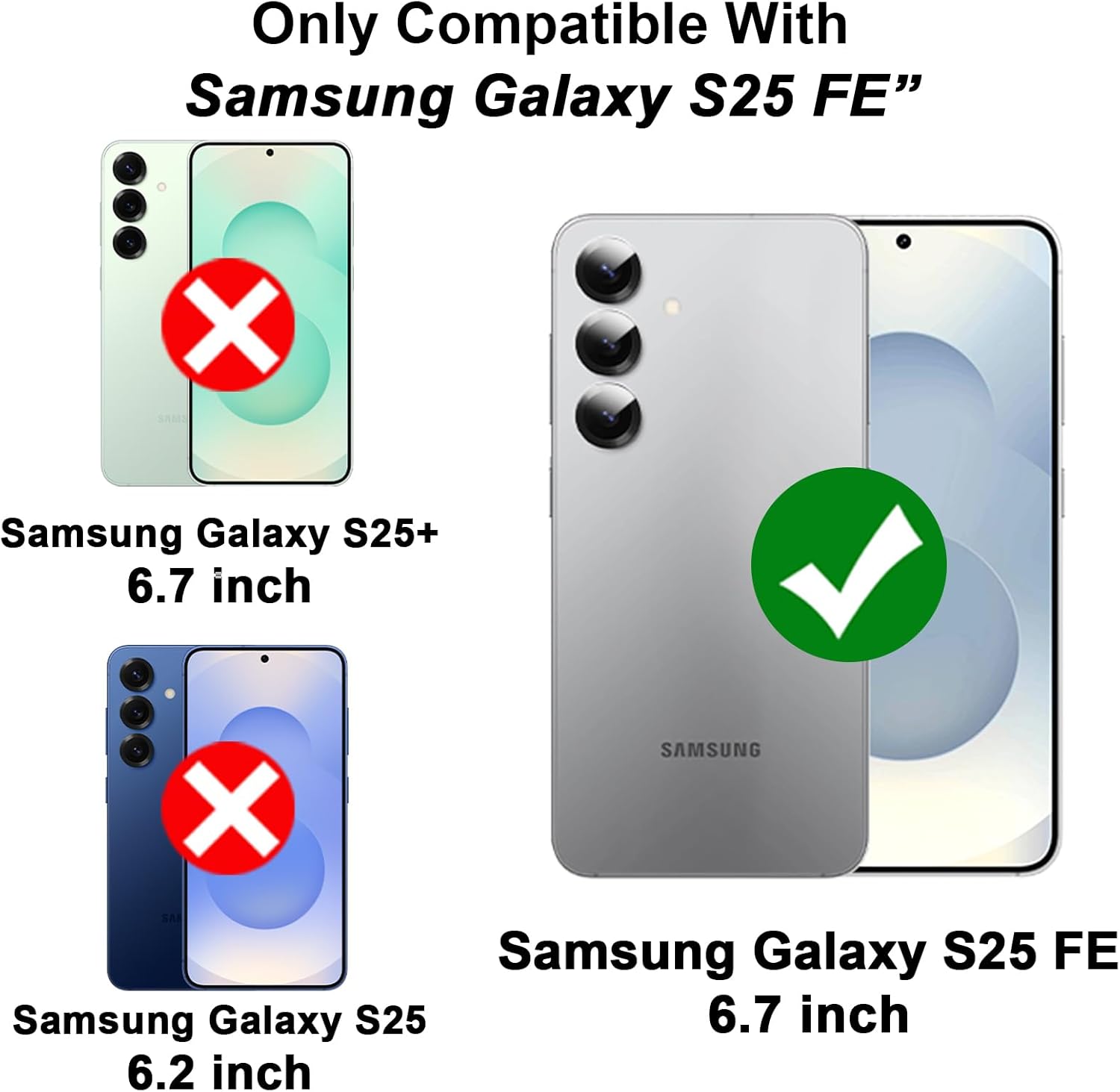 Thumbnail 1 de LeYi Coque transparente Samsung Galaxy S25 FE 5G avec protection 360° et 2 verres trempés