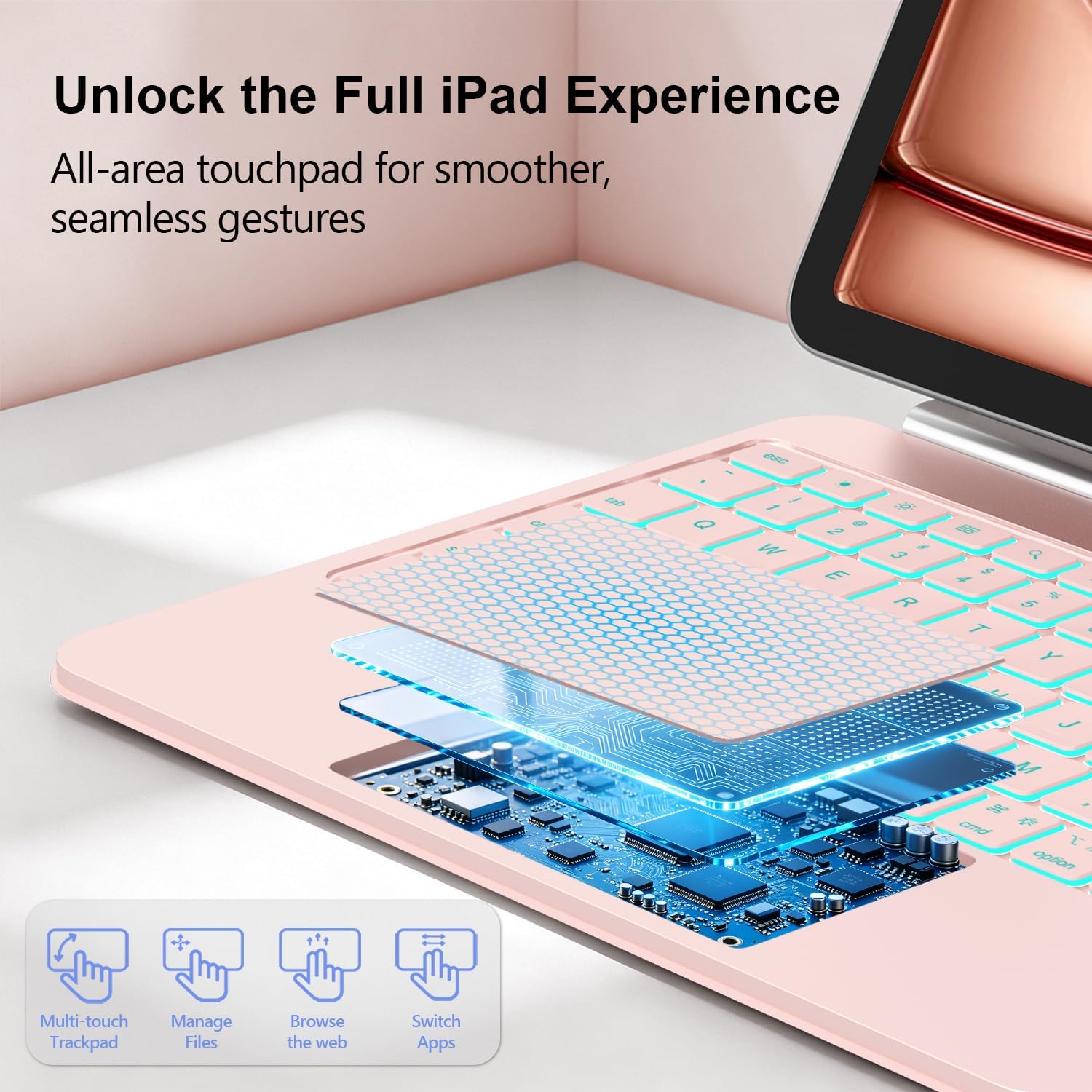 Thumbnail 4 de ZYNTHRALIX Keyboard Case, Pink
