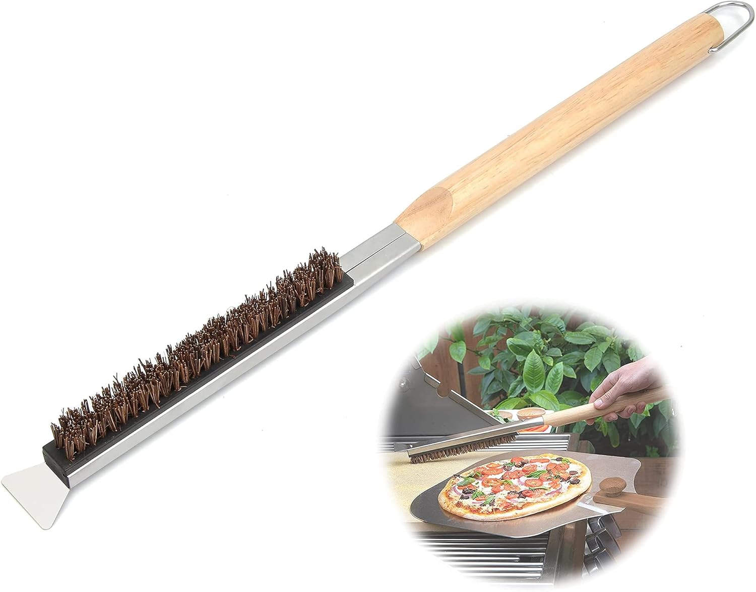 Pizza Oven Brush 26in Pizza Stone Cleaner