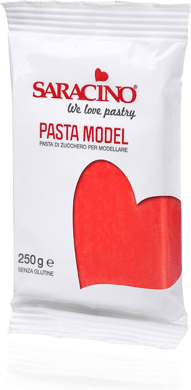 Detalle 2 de Saracino Pasta di Zucchero Model Gialla 250 g senza Glutine — modellaggio delicato e versatile