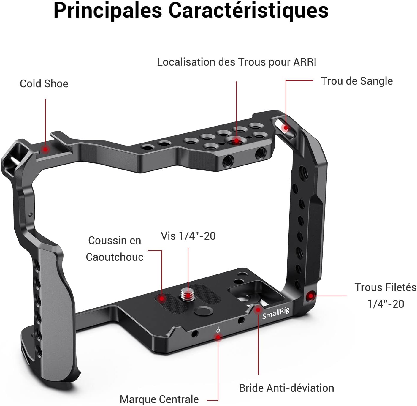 Detalle de SMALLRIG 2646 cage GH5 190g