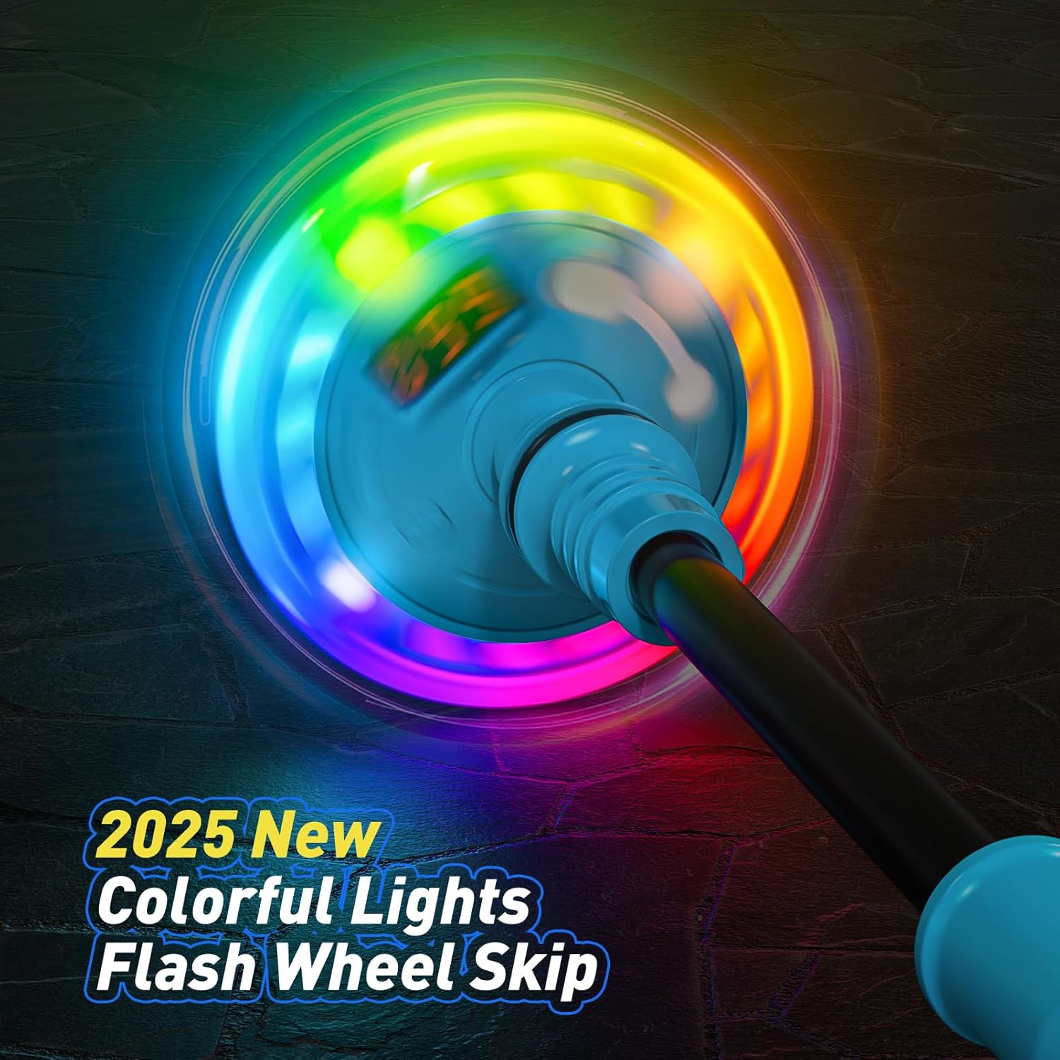Thumbnail 4 de Flooyes Skip Ball for Kids: LED Ankle Jump Rope with Counter, Timer & Calorie Tracker