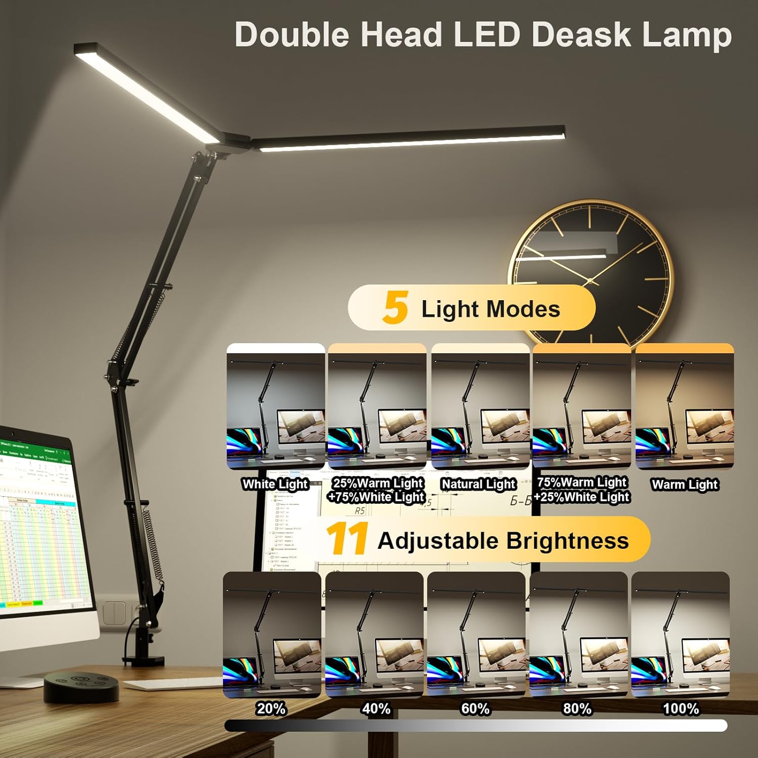 Thumbnail 4 de SKYLEO LED Desk Lamp 2400 LM — eye‑care desk light
