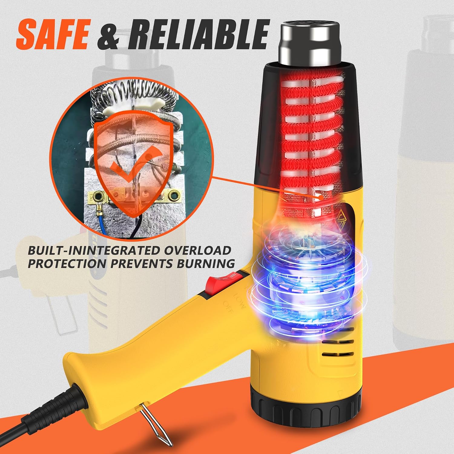 Detalle de Digital Heat Gun 900W