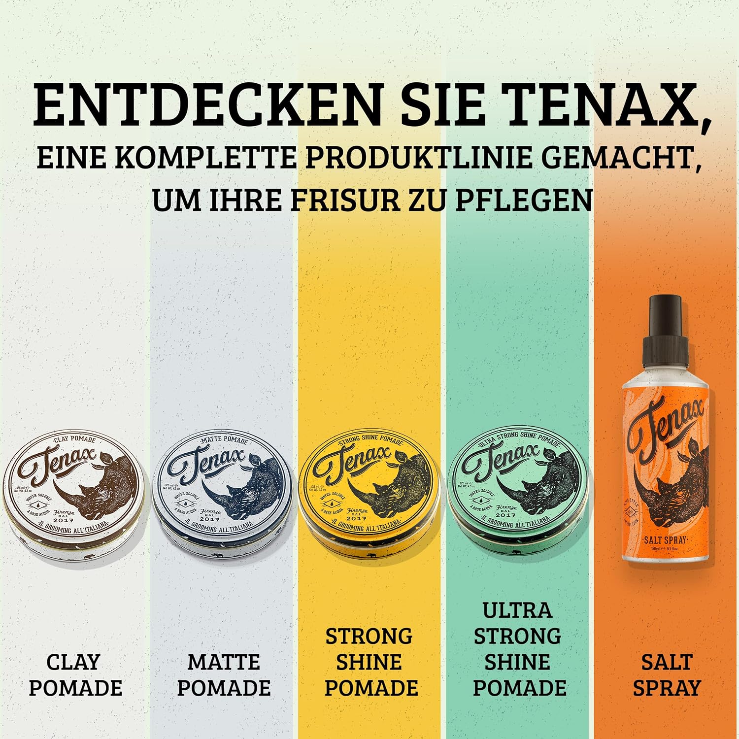 Detalle 2 de Tenax zeezoutspray 150 ml, 6 stuks, met semi-matte finish en lichte grip