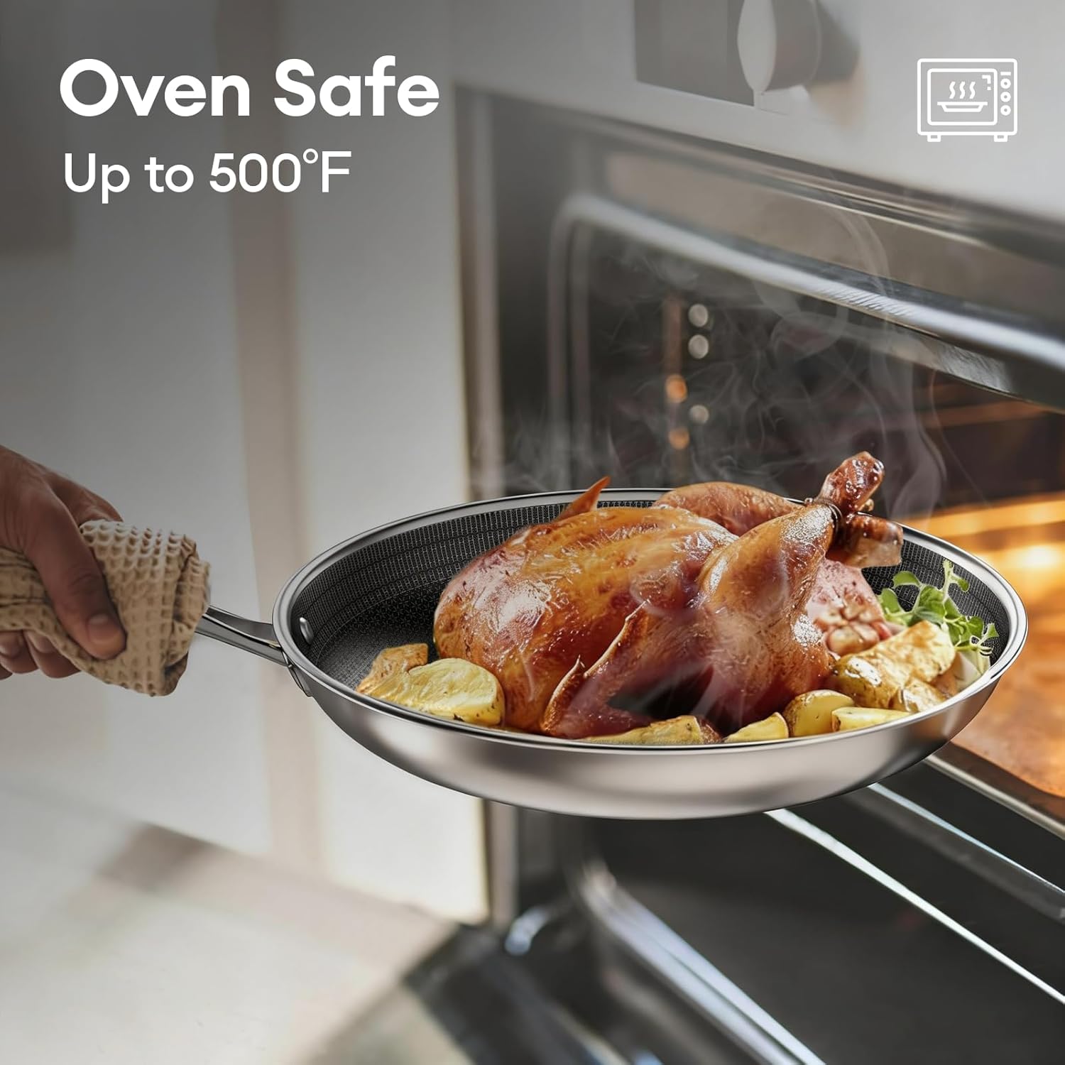 Thumbnail 3 de COOKER KING Stainless Steel 10pc Cookware Set