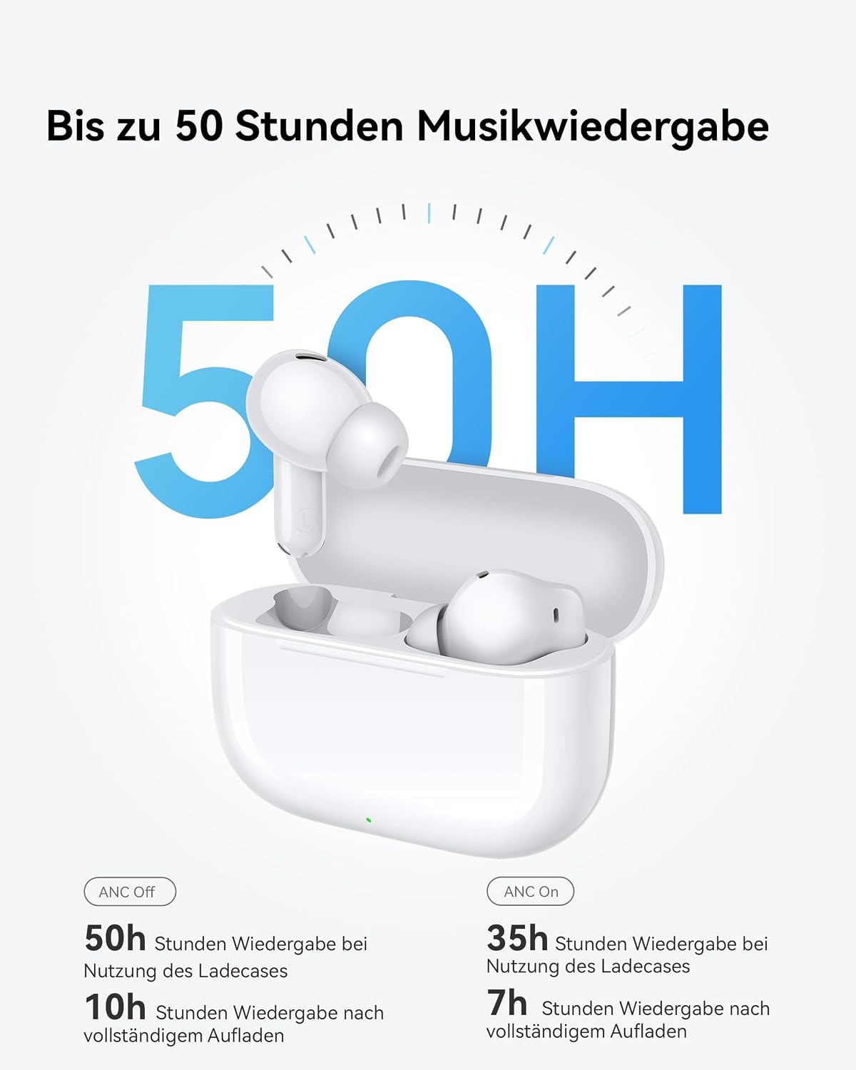 Detalle 2 de HUAWEI FreeBuds SE4 ANC kabellose Kopfhörer 50h