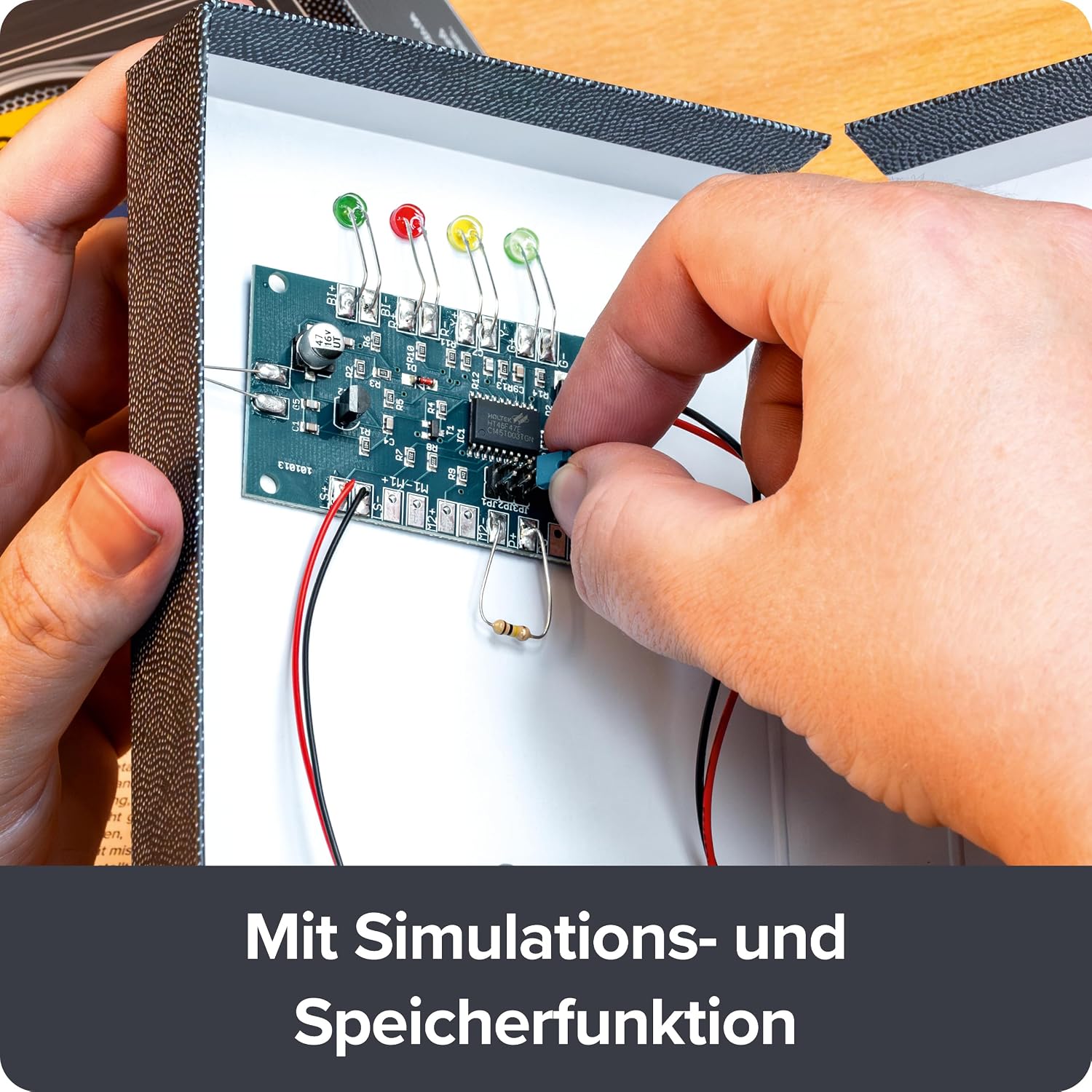 Thumbnail 5 de FRANZIS 65238 Gewitterwarner zum Selberbauen – Lötbausatz für rechtzeitige Unwetterwarnung