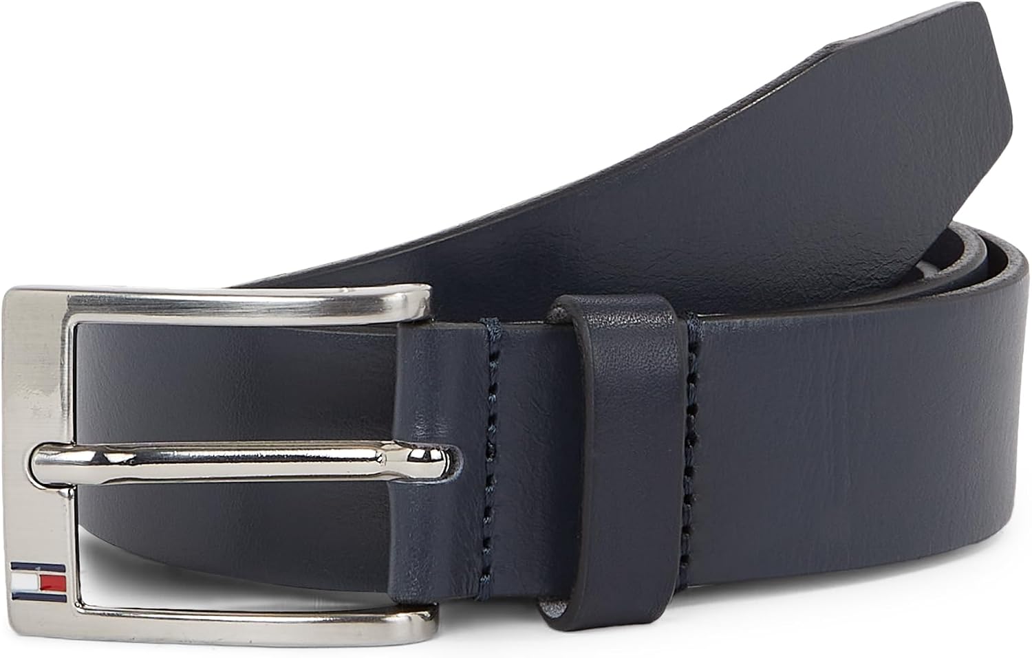 Detalle de Tommy Hilfiger Herren Gürtel New Aly Belt Ledergürtel