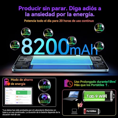 Thumbnail 5 de Blackview Tablet 11" Android 15, 24GB RAM, Funda, Face ID