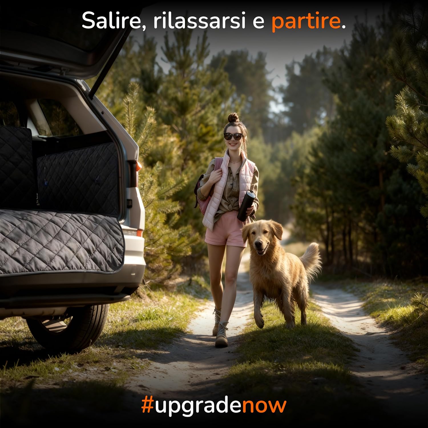 Thumbnail 6 de Upgrade4cars Premium Telo Bagagliaio Auto per Cani: Copertura Impermeabile e Antiscivolo Universale