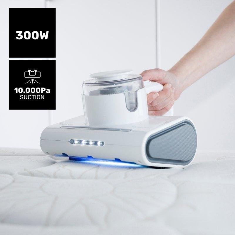 Detalle 2 de Aspirador de Tapicerías Taurus Textile Care 300 W: limpieza profunda con UV-C y cepillo de silicona