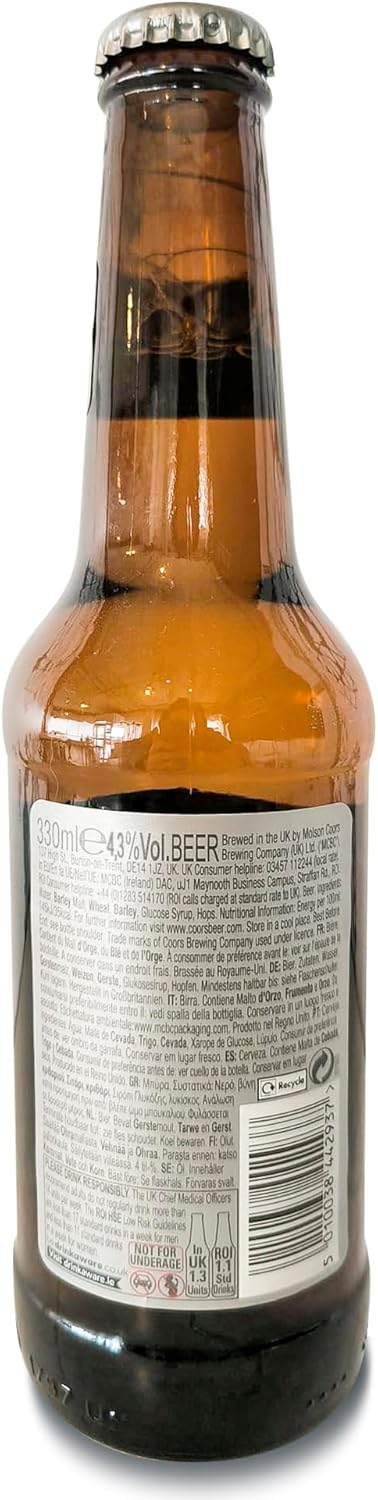 Thumbnail 2 de Coors Lager Norteamericana 24 Botellas 330 ml 🍺