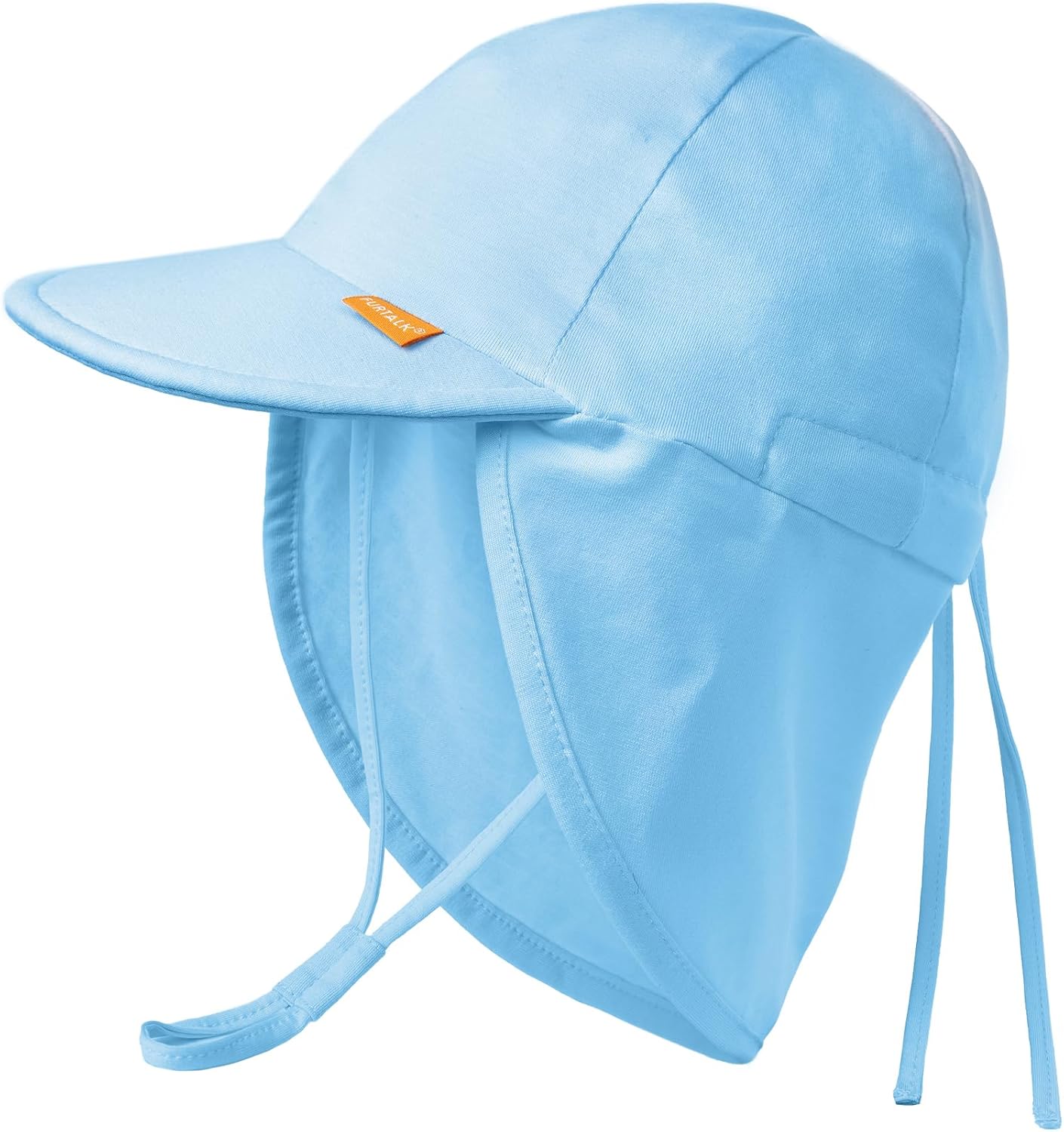 Thumbnail 6 de FURTALK Baby/Kleinkind Sonnenhut UPF 50+ mit Verstellbarem Kinnriemen und Halsklappen – Wasserabweisend, atmungsaktiv und faltbar