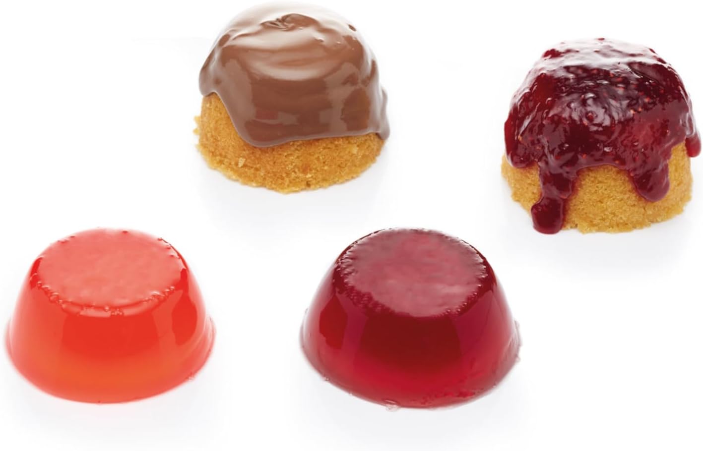 Thumbnail 4 de KitchenCraft mini-puddingvormen van geanodiseerd aluminium, 7,5 cm, 175 ml